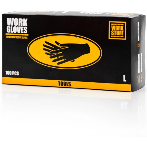 WORK STUFF WORK GLOVES L rękawiczki ochronne nitrylowe